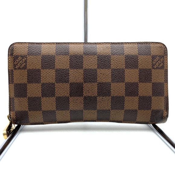 LOUIS VUITTON Brown Damier Wallet - Picture 1 of 10
